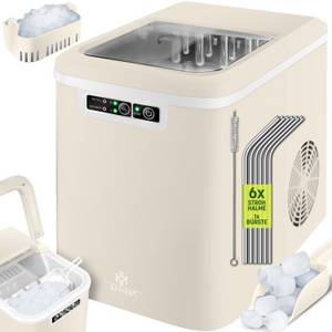 Kesser Eiswürfelmaschine, Eiswürfelbereiter Eiswürfelmaschine Edelstahl Ice Maker 