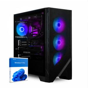 dcl24.de RGB Gaming-PC (AMD Ryzen 7 9800X3D, GeForce RTX 5080, 32 GB RAM, 1000 GB SSD, Wasserkühlung, Windows 11 Pro, WLAN) 