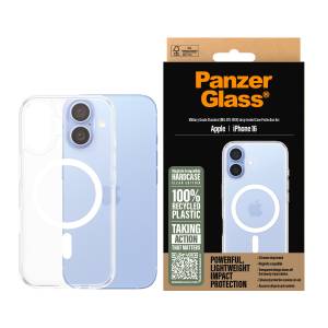 CARE by PanzerGlass Handyhülle »HardCase mit MagSafe für Apple iPhone 16«, Backcover, Schutzhülle, Handyschutzhülle, Case, Schutzcase, stoßfest 