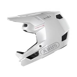  ABUS Downhill Helm HiDrop – ASTM-zertifizierter Fullface Helm mit ABS-Außenschale für MTB: Downhill, Enduro und Bikepark – für Erwachsene und Jugendliche – Weiß, Größe M 