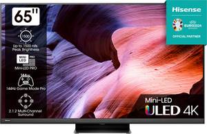 Hisense 65U8KQ Mini-LED-Fernseher (164 cm/65 Zoll, 4K Ultra HD, Smart-TV) 