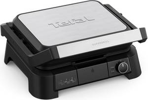 Tefal Kontaktgrill GC510D SuperGrill 3-in-1, 2000 W, BBQ-Funktion, Ofenposition, 3 Temperatureinstellungen 