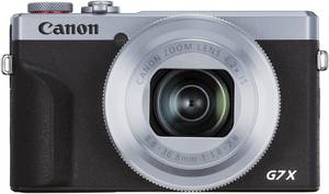 Canon PowerShot G7X Mark III silber digitale Kompaktkamera