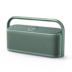  soundcore Motion x600 tragbarer Bluetooth Lautsprecher, kabelloses Hi-Res Spatial Audio, 50W räumlicher Sound, IPX7 Wasserschutz, 12h Wiedergabe, Pro EQ, Tragegriff, AUX-IN (Grün) 