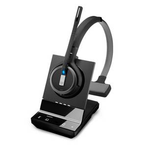 Epos IMPACT SDW 5033, Einseitiges kabelloses DECT-Headset Noise Cancelling-System mit zwei Mikrofonen, Optimiert für UC und mit Skype for Business-Zer 