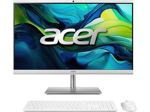  ACER Aspire C27-195ES, All-in-One PC, mit 27 Zoll Display, Intel® Core™ Ultra 7 155U Prozessor, 16 GB RAM, 1 TB SSD, Intel®, Onboard Graphics, Weiß Windows 11 Home (64 Bit) 