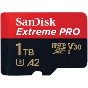 Sandisk Extreme Pro 1TB microSDXC Speicherkarte (200 MB/s,A2,Class10,U3,V30) 