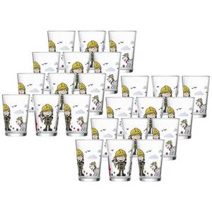 Ritzenhoff & Breker GmbH & Co. KG Kindergläser Feuerwehrmann Bernie 205 ml 24er Set bunt 