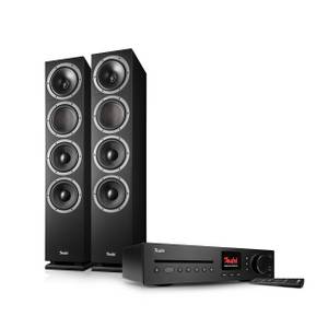Teufel THEATER 500 KOMBO 2 Lautsprechersystem (Bluetooth, Kabel und WLAN, 200 W, HDMI ARC und CEC, Spotify, DAB+/FM-Radio, Internet-Radio, Bluetooth) 