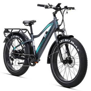 Vankel E-Bike Mountainbike 26x4 Zoll Elektrofahrrad 