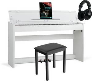 Mcgrey DP-18 WM Set Weiß matt Home Piano