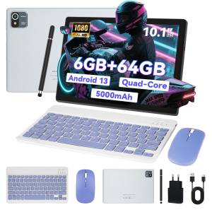 BUFO 10-Zoll-Tablet 6 (2+4)GB+64GB mit Maus, 