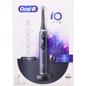  Oral-B iO Series 9 Black Onyx ORA00086 Elektrische Zahnbürste Rotierend/Pulsierend Schwarz 