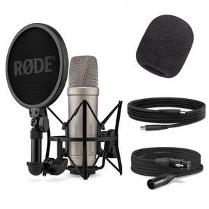 Rode Microphones Mikrofon »Rode NT1 5th Generation XLR USB Mikrofon mit Popfilter« 