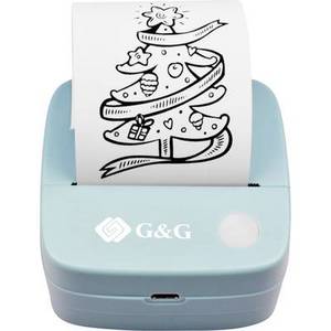 G&g GA-SD001BL Thermodirekt-Drucker 30 mm, 25 mm, 15 mm 