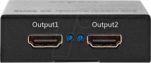 Nedis N VSPL3472AT - HDMI™-Splitter, 1 -> 2, 4K2K bei 60 fps/HDCP2.2 