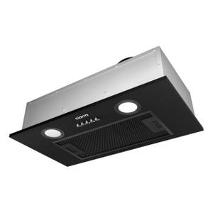 CIARRA Unterbauhaube VMB5913A, Einbau Dunstabzugshaube 52cm 300m³/h Abluft 