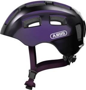 Abus Fahrradhelm YOUN-I 2.0 black violet schwarz Modell 1 Gr. 52-57 