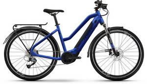 Haibike Trekking 4 (2022) Trapez gloss matte blue/black