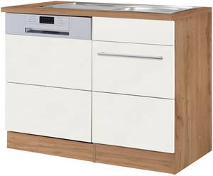 Held MÖbel Spülenschrank Wien, Breite 110 cm, inkl. Möbelfront für teilintegrierbaren Geschirrspüler 