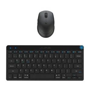 Jlab Go GO Wireless Bluetooth Tastatur und Maus-Set DE-Layout, Mehrere Verbindungsoptionen, Multifunktionaler Medienregler 