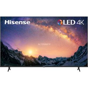 Hisense 43E7HQ QLED-Fernseher (109,00 cm/43 Zoll, QLED 4K UHD, Web Browser, Smart TV VIDAA U5, Game Mode, Alexa Built-In, Hotel TV, Kindersicherung, VIDAA Voice) 