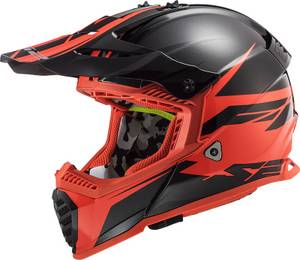 LS2 Helmets LS2 Fast EVO MX 437 Crosshelm