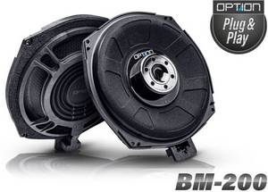 Option BM-200 BMW Untersitz-Subwoofer