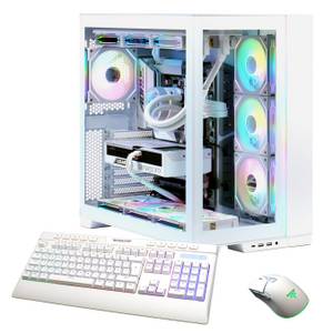 Hyrican Pure White 7409 Gaming-PC (AMD Ryzen 7 9800X3D, RTX 5080, 32 GB RAM, 2000 GB SSD, Wasserkühlung, Windows 11, DDR5 RAM, Gen4 SSD) 