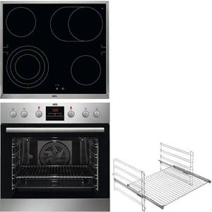 AEG-Electrolux AEG HF13M40S3R (EES33101ZM + HE604070XB + TR1LFV) Elektroherd