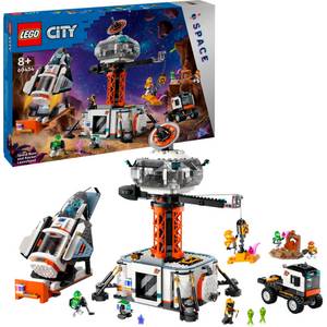 Lego 60434 City Raumbasis mit Startrampe, Konstruktionsspielzeug 