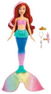 Mattel Disney Princess Swin & splash Ariel Spielpuppe