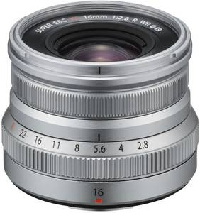 Fujifilm Fujinon XF 16mm f2.8 R WR silber Weitwinkelobjektiv