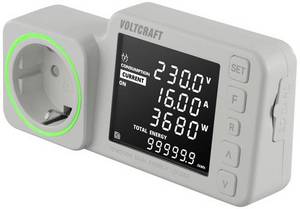 Voltcraft SEM5000 DUAL Energiekosten-Messgerät Kostenprognose, Alarmfunktion, Stromtarif einstellba 