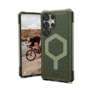 Uag Urban Armor Gear Essential Armor Case mit Magnet-Modul Samsung Galaxy S25 Ultra olive drab 