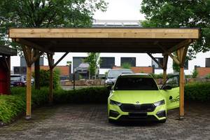 Sonstiges LENNECARport, Doppelcarport mit Flachdach Modell 