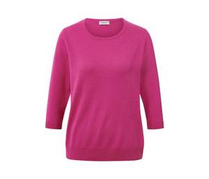 Tchibo Feinstrickpullover mit Seide, pink 