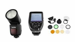 Godox V1 + X-Pro Trigger Accessories Kit Nikon Kamera-Blitz