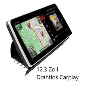 Gabitech Autoradio Navi für BMW E60 E61 E63 E64 E90 E91 E92 E93 3/5 Series CIC Autoradio (Drahtloses Carplay und Android Auto. 12,3 Zoll Octa-Core) 