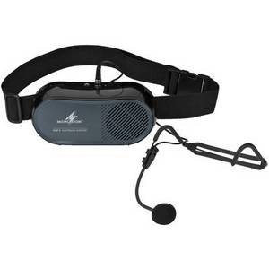 Monacor WAP-5 Headset Sprach-Mikrofon Übertragungsart (Details):Kabelgebunden Sprachverstärker