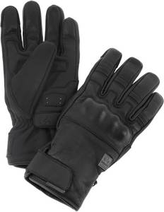 Helston's Wislay Leather Gloves black Touring Handschuhe