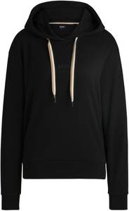 Hugo Boss Hoodie Logo-Print und Signature-Streifen-Kordeln CP Stripe Hoodie 50524760 schwarz Hoodie
