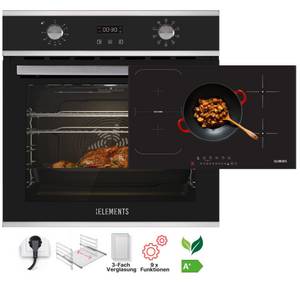 KB Elements Induktions-Kochfeld ELK105PF, Powerboost, Timer, Touch Control, FLEX, 9400 W 