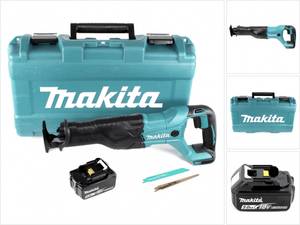 Makita DJR186T1K (1 x 5,0 Ah) im Koffer Reciprosäge