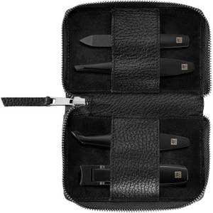 Zwilling Maniküre-Etui 4-teilig Premium Black Maniküre-Set