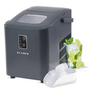 KLAMER Eiswürfelmaschine 8 Eiswürfel in 8 