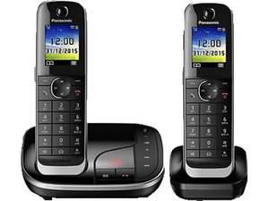 Panasonic KX-TGJ322GB DECT-Telefon (Schwarz) DECT-Telefon