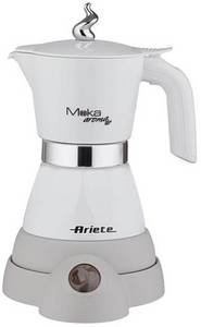 Ariete Moka Aroma 1358 weiß elektrischer Espressokocher