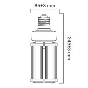 Sylvania LED-Lampe E40, 54W, 4.000 K, 6.800 lm 