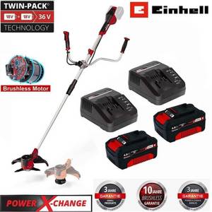 Einhell Sense Agillo 36/255 BL 2 x Akku und 2 x Ladegerät Akku-Motorsense